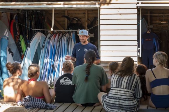 Windsurfkurs an der Surfschule Bodensee